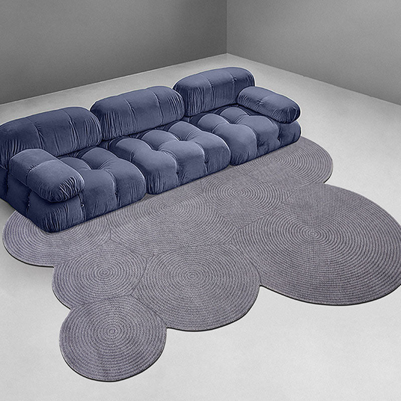 NULAA Fractal Wool Rug, Various Shapes Available styled for living room rug UK