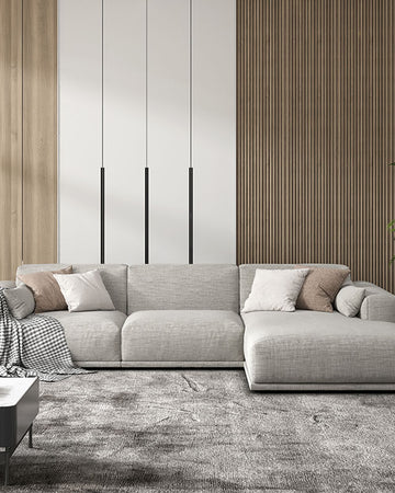 Koch Three Seater Corner, Four Seater Corner Sofa, Linen
