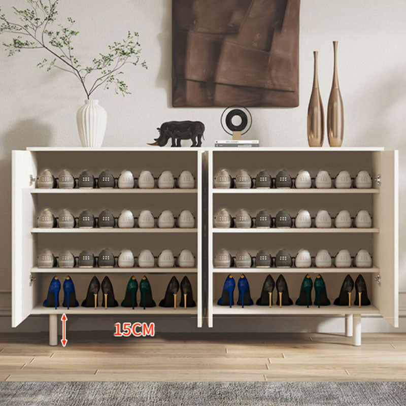 Balfour Shoe Storage, Two Different Size Available styled for narrow shoe storage cabinet