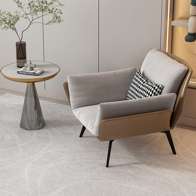 Genevieve Armchair, Leather in a modern UK home