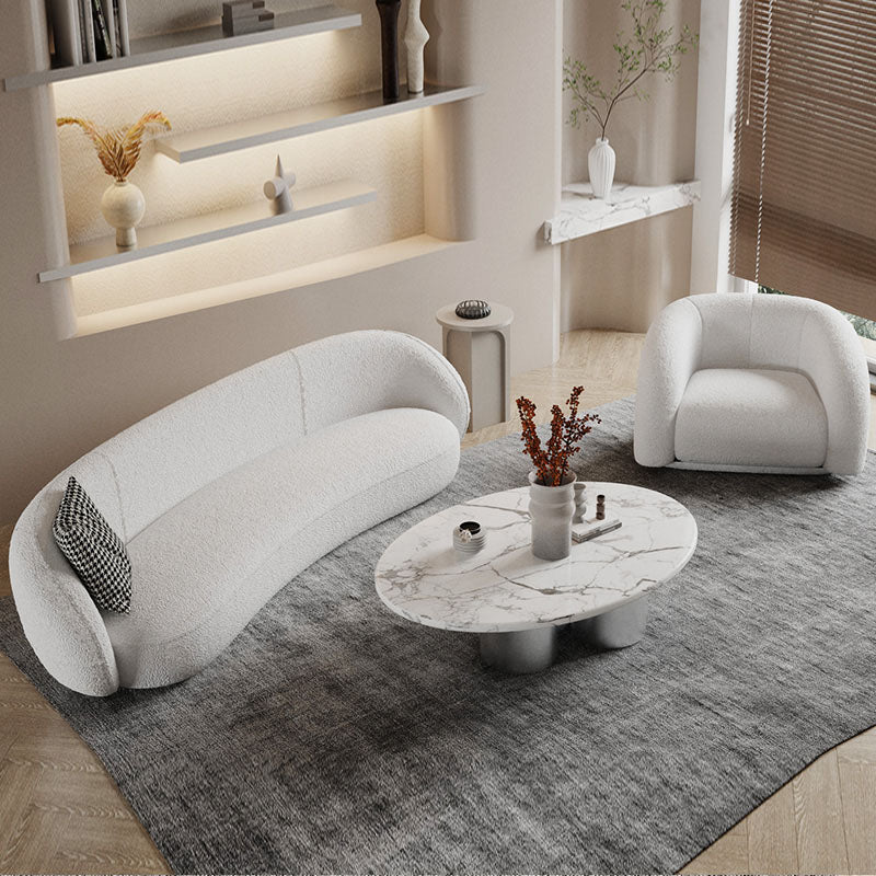 Viola Armchair, Boucle in a modern UK home