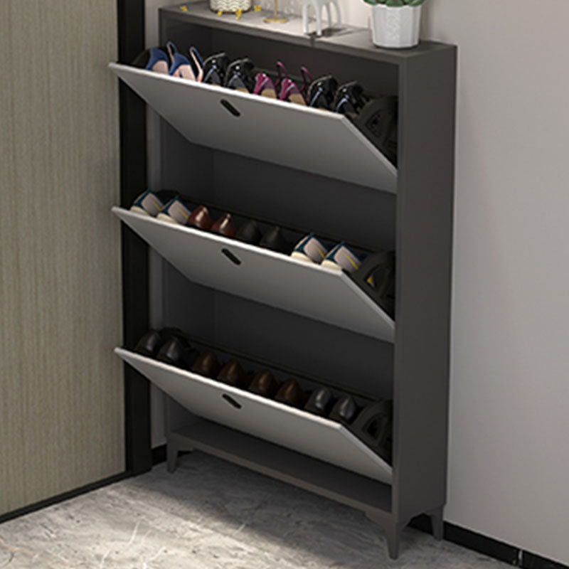 Assad Shoe Storage, Grey - cabinet for hallway