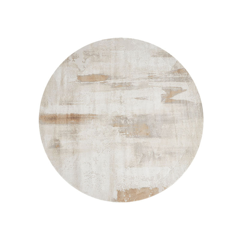 DA Natural Round Wool Rug, Various Styles Available in a modern UK home