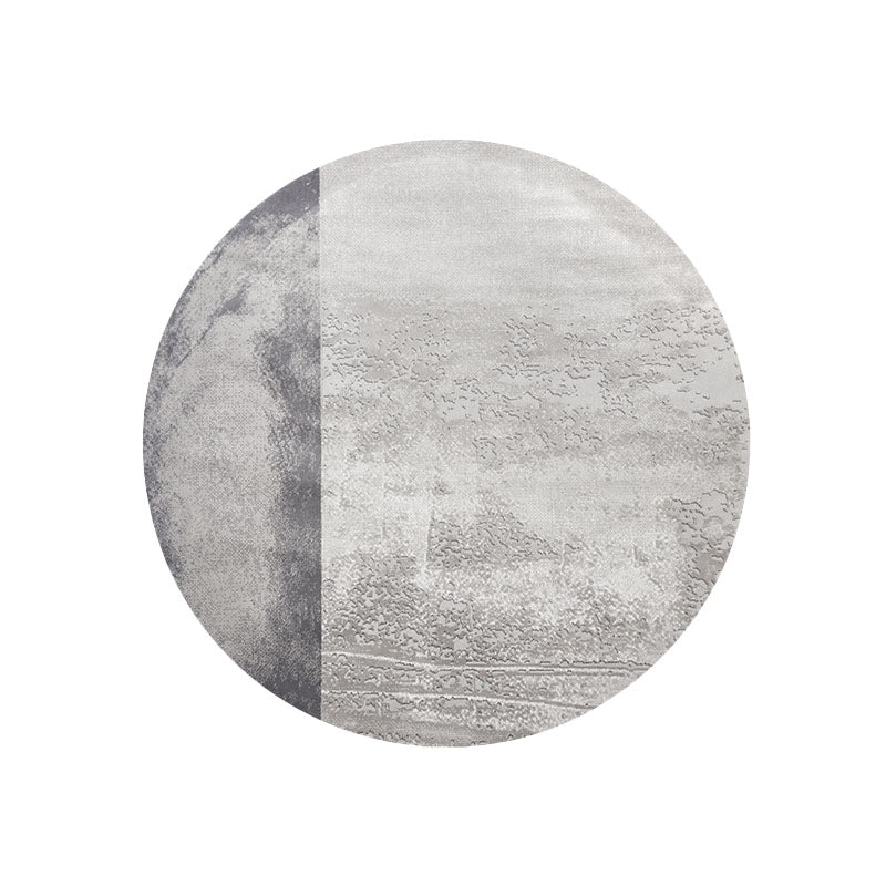 Grey and White Moon Rug, Various Styles Available in a modern UK home