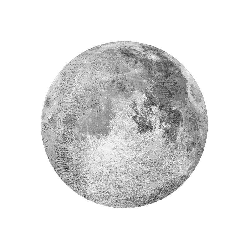 Grey and White Moon Rug, Various Styles Available styled for modern rug UK