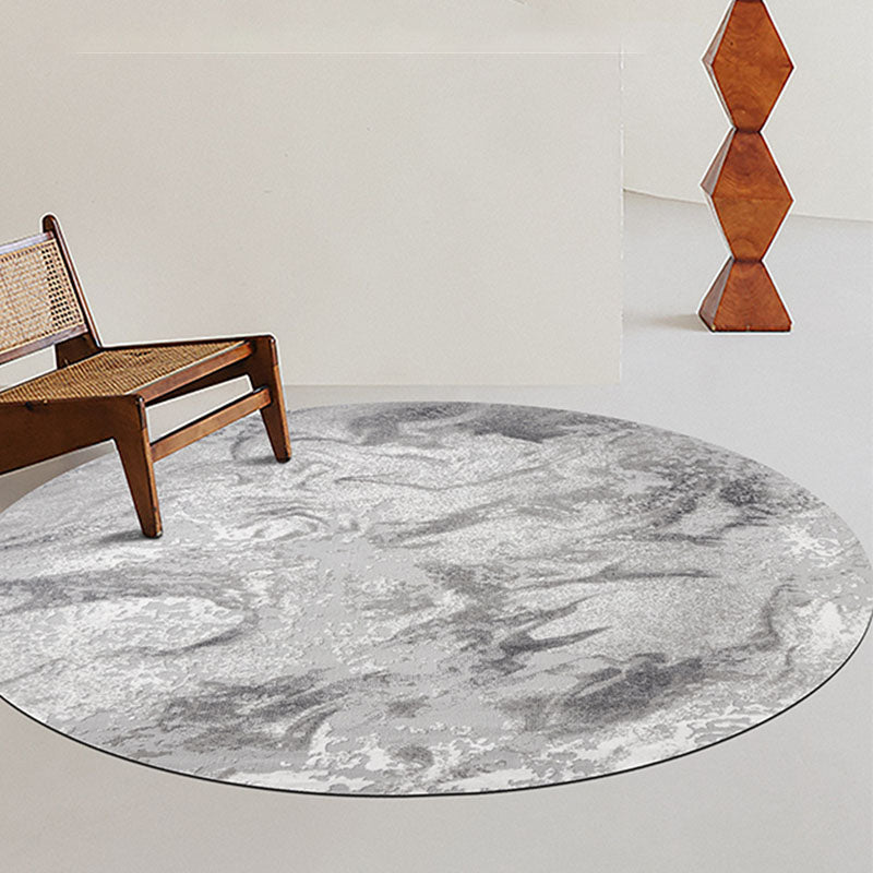 Grey and White Moon Rug, Various Styles Available in a modern UK home