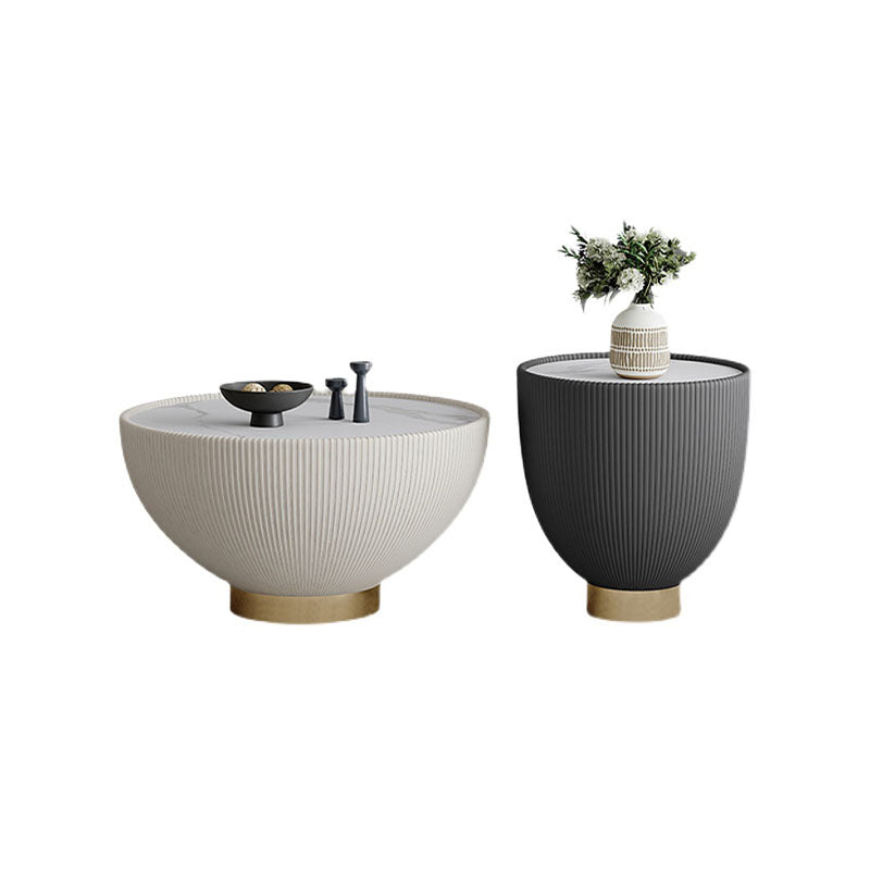 Theo Coffee Table Set, White & Black-Ritconcept-Rit Concept