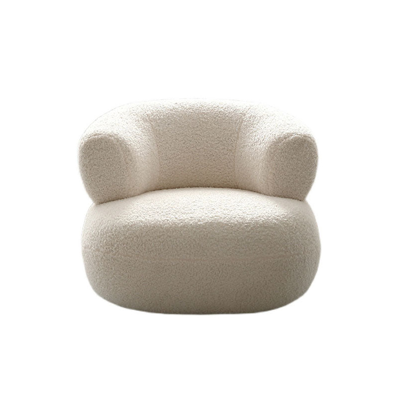Deirdre Armchair, White Boucle - accent chair