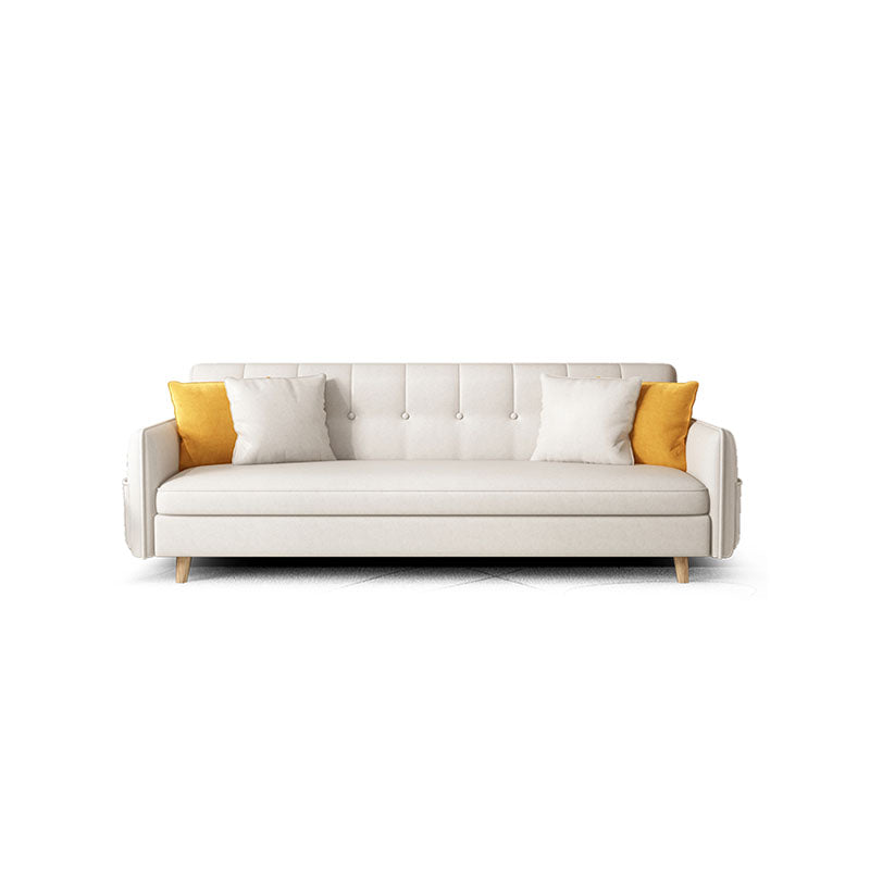 Elijah Four Seater Sofa Bed, Leather｜Rit Concept
