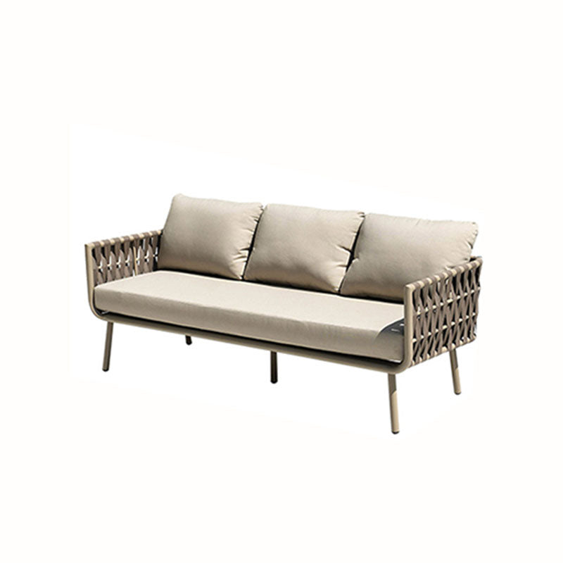Kenneth Outdoor Sofa Set (Armchair x 2 + Sofa + Coffee Table) styled for x 2 garden furniture set UK