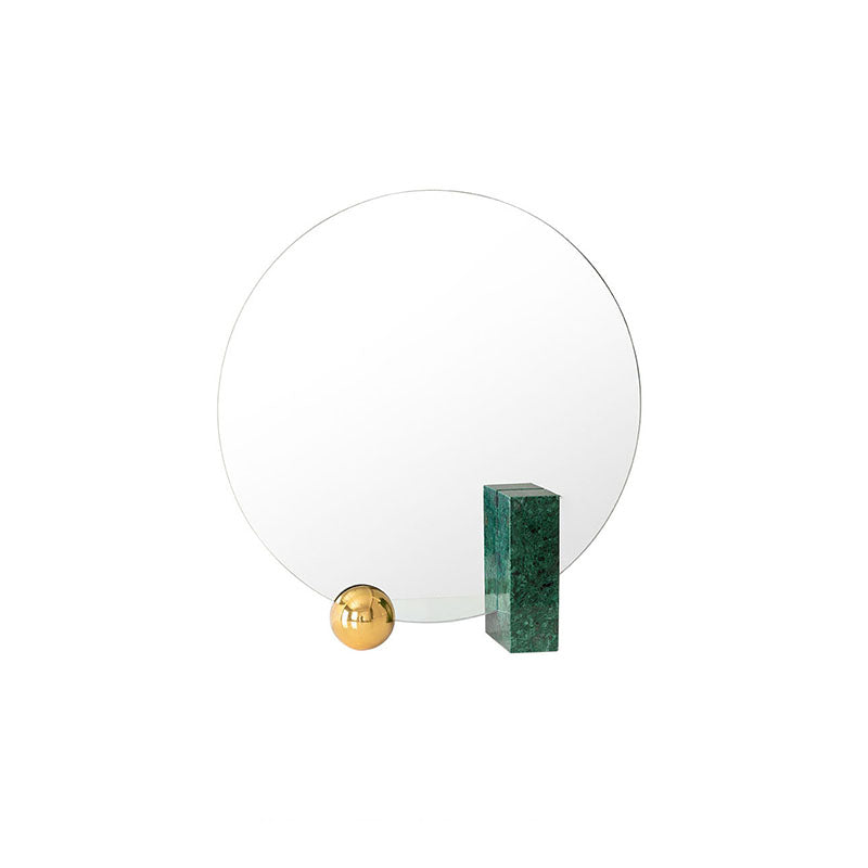 PI33 Round Mirror - bedroom mirror