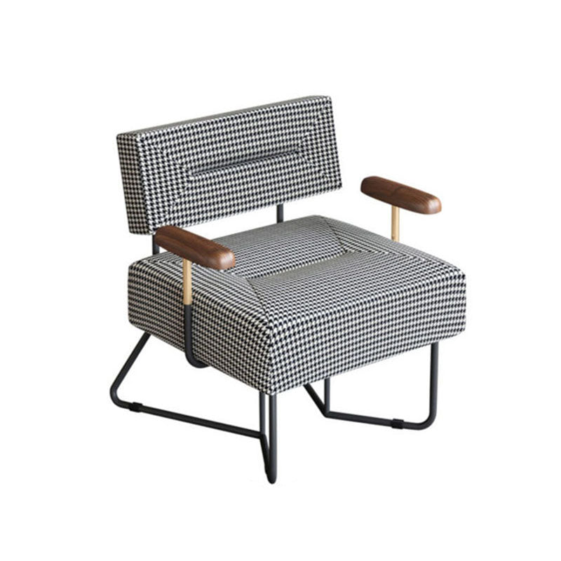 Riana Armchair, Black & White - accent chair