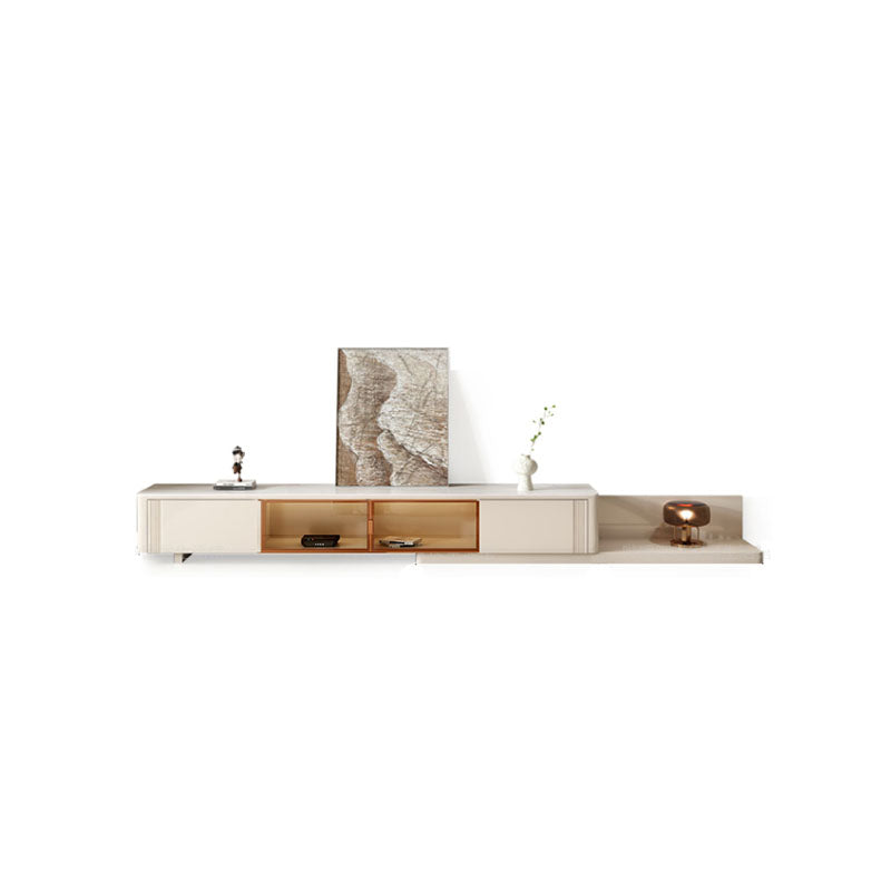 Cenhelm Nesting Coffee Table Set, Cream And Black - cream nesting coffee table UK