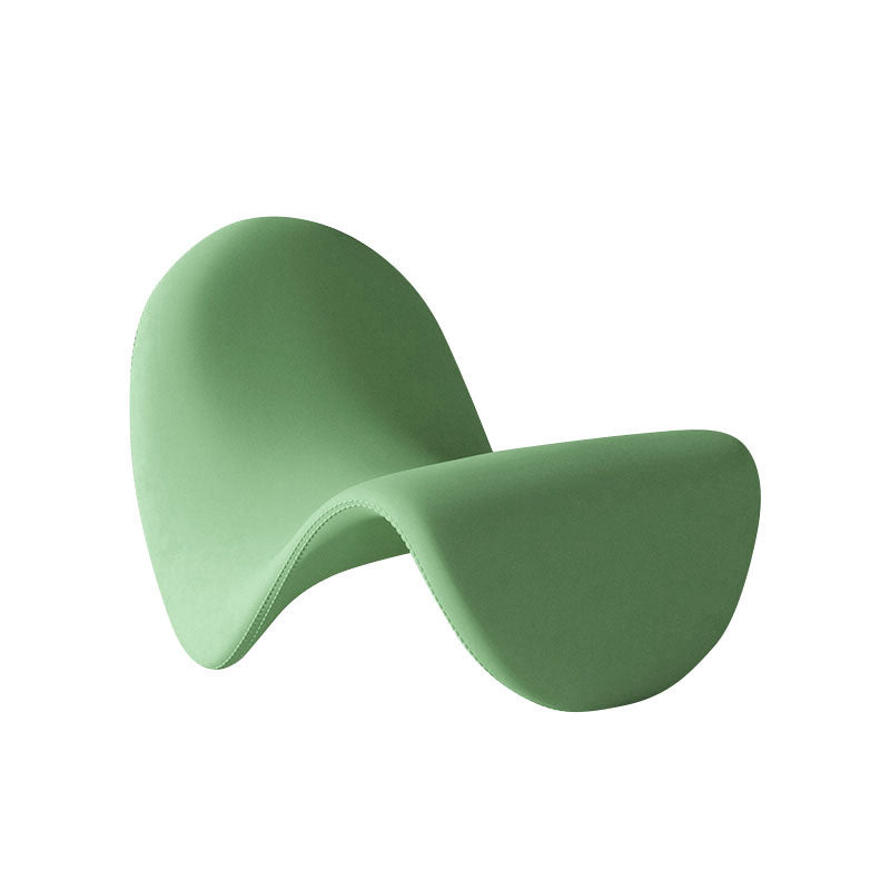 Lickitung Creative Armchair, Velvet styled for accent chair UK