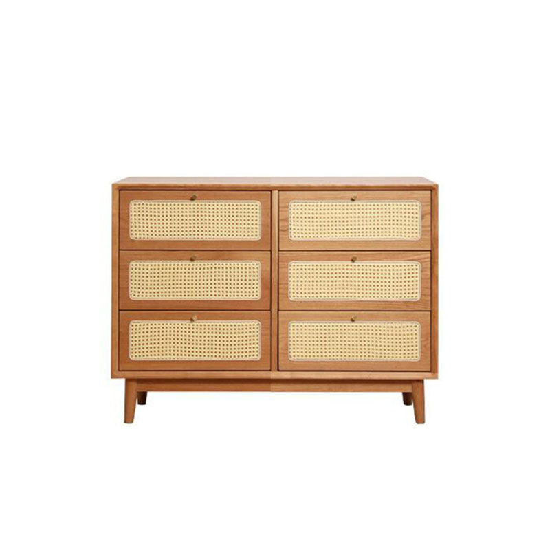 Vivian Cabinet, Rattan & Wood styled for storage furniture for living room