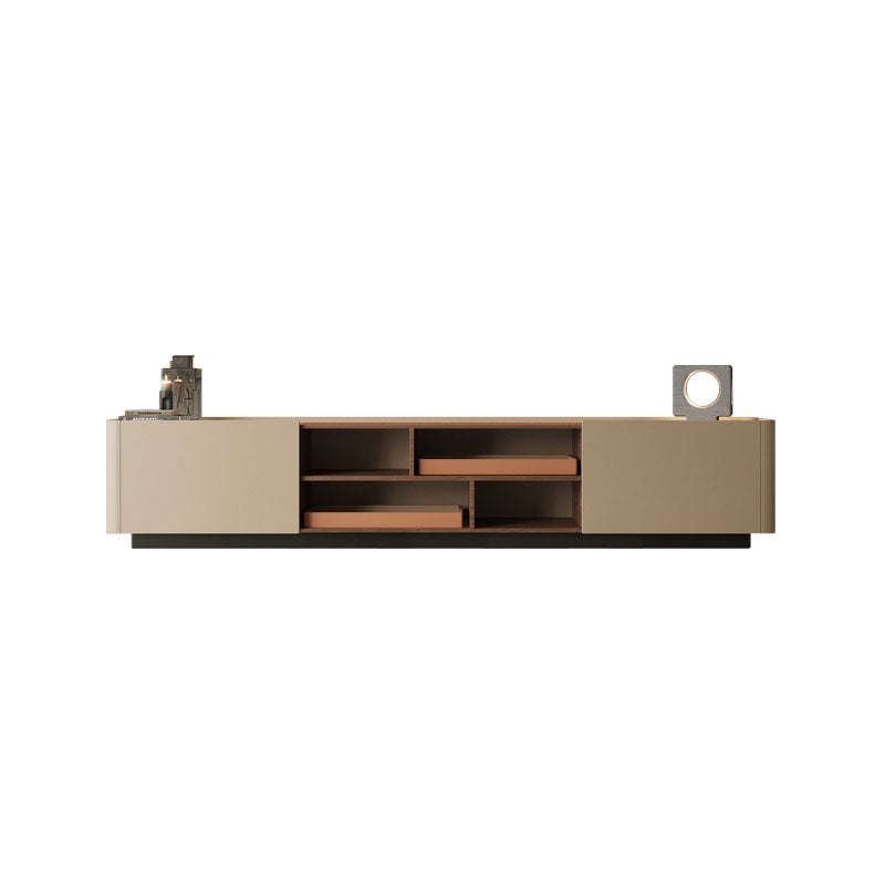 Remi Nesting Coffee table, With TV Stand Set room setting for TV storage