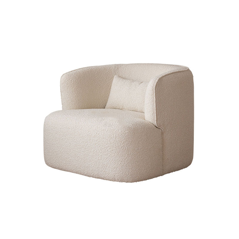 Jaotoo Armchair, Velvet, Boucle detail view for accent chair