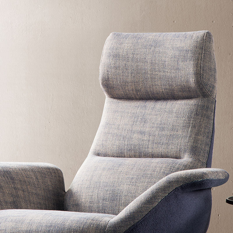 Simone Armchair, Linen styled for accent chair