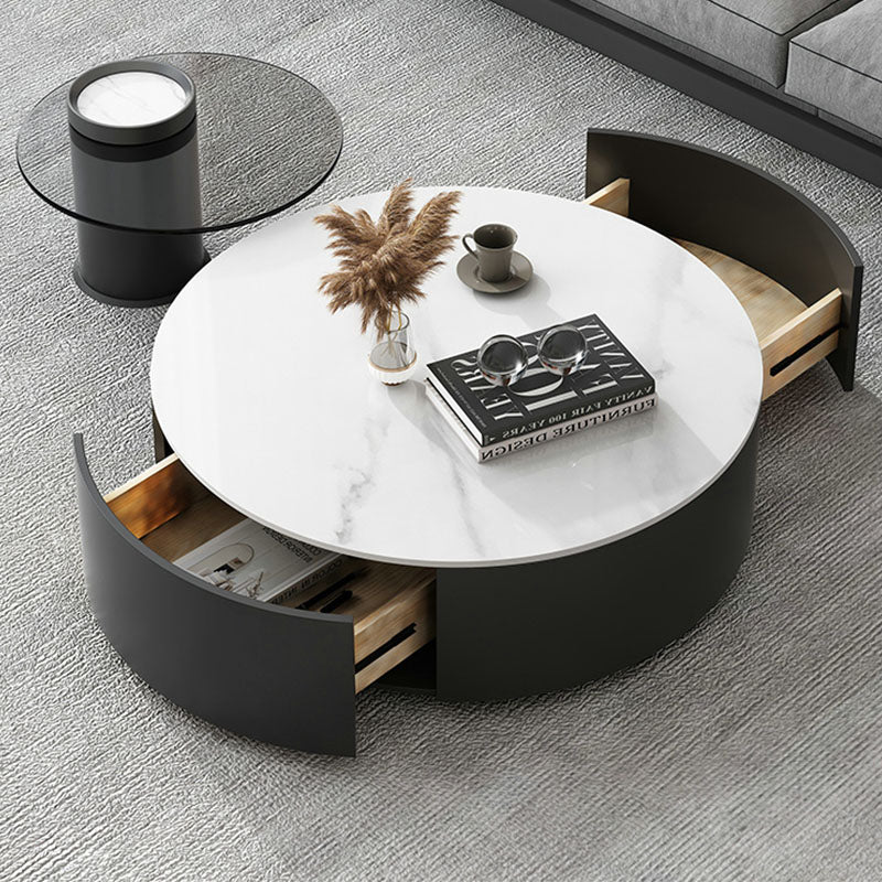 Lionel Round Nesting Coffee Table Set-Ritconcept-Rit Concept