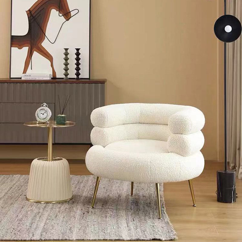 Mildred Armchair, Boucle styled for accent chair