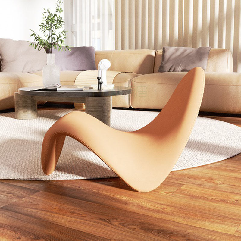 Lickitung Creative Armchair, Velvet styled for accent chair