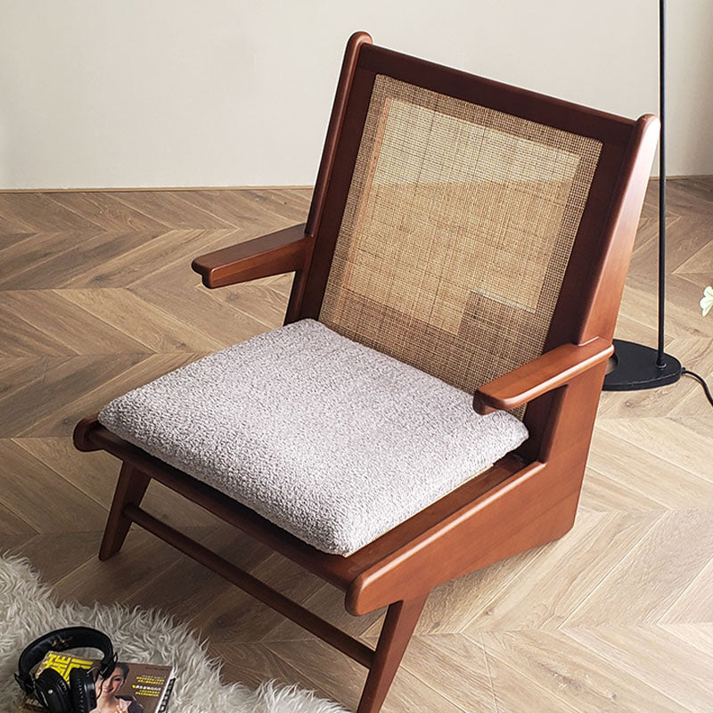 Samantha Armchair, Wooden detail view for for living room