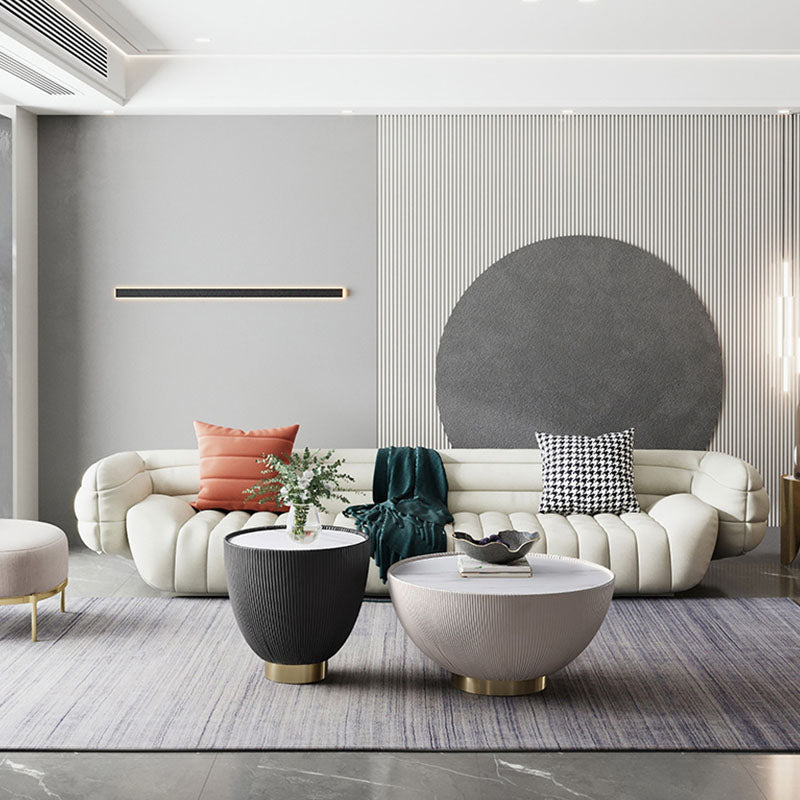 Theo Coffee Table Set, White & Black-Ritconcept-Rit Concept
