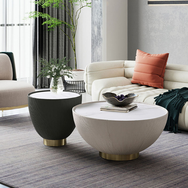 Theo Coffee Table Set, White & Black-Ritconcept-Rit Concept