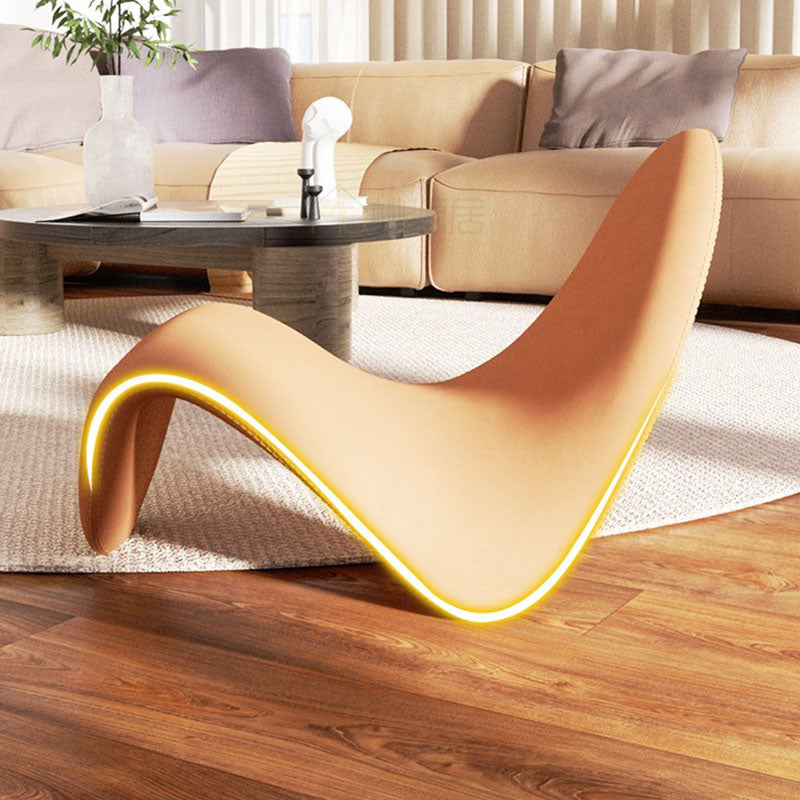 Lickitung Creative Armchair, Velvet in a modern UK home