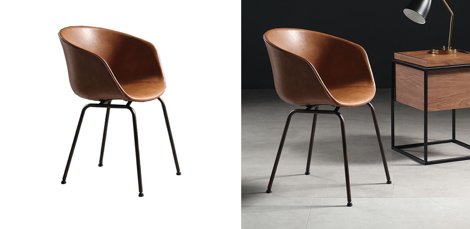 Herron A Set of 2 Dining Chairs-Ritconcept-Rit Concept