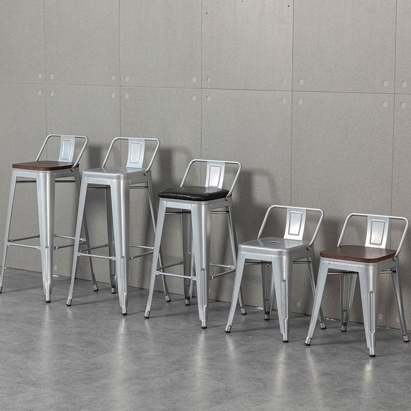 Bolero High Bar Stool Steel Frame, Multiple Colors-Ritconcept-Rit Concept