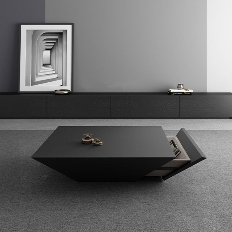 Saffron Coffee Table With Drawer, Walnut-Ritconcept-Rit Concept