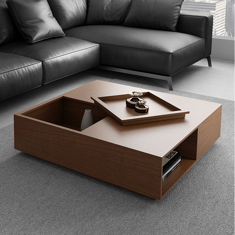 Rexana Coffee Table With Drawer, Walnut-Ritconcept-Rit Concept