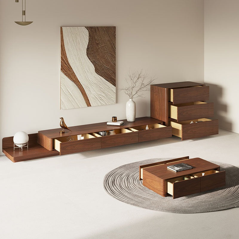 Opaline TV Stand front view as a modern tv stand