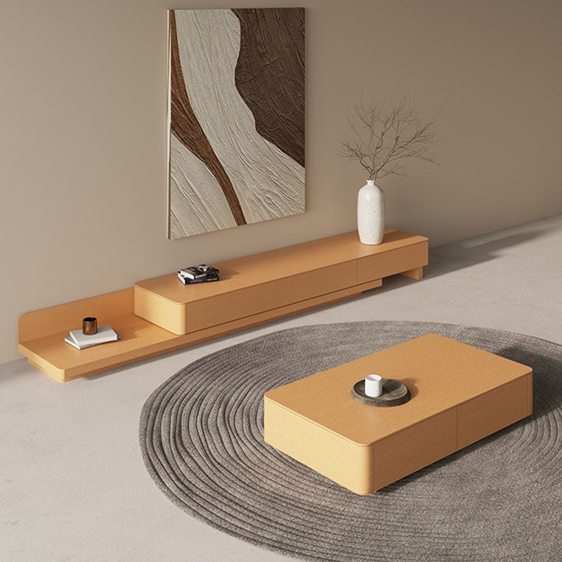 Cassarah Rectangle Coffee Table, Cassarah Sideboard, Wood - wooden rectangular coffee table UK