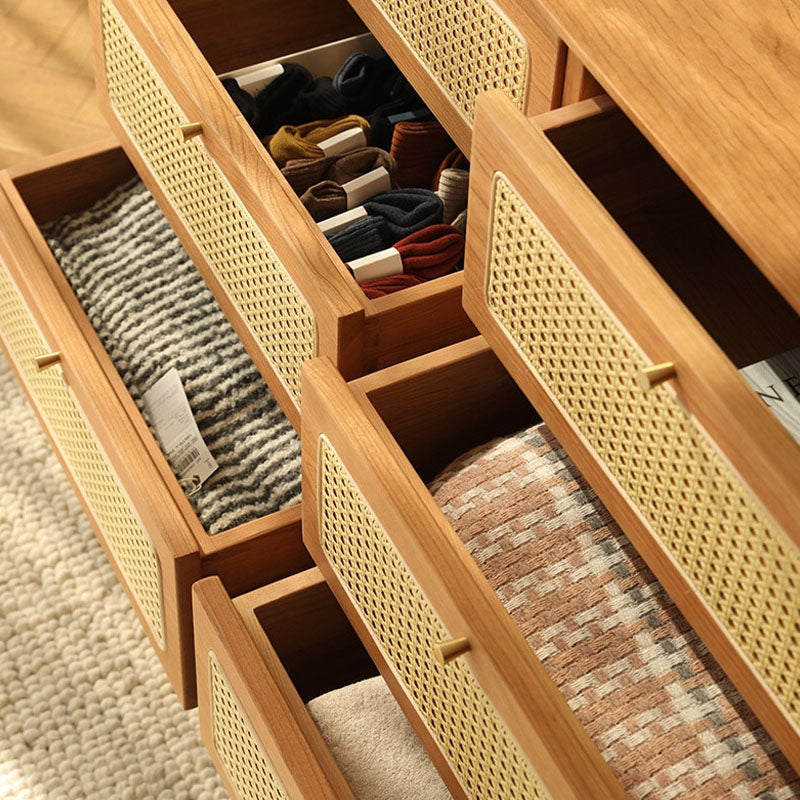 Vivian Cabinet, Rattan & Wood in a modern UK home