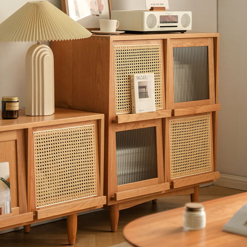 Harriet Sideboard, Bedside Table Solid Wood and Glass-Ritconcept-C-Rit Concept