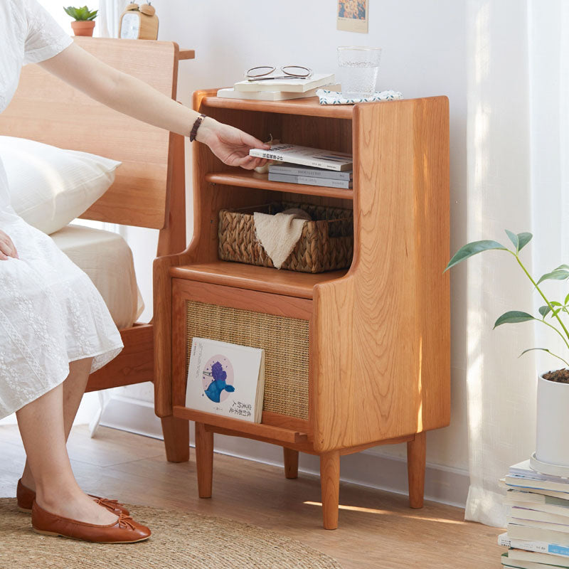 Edith Bedside Table, Solid Wood in a modern UK home