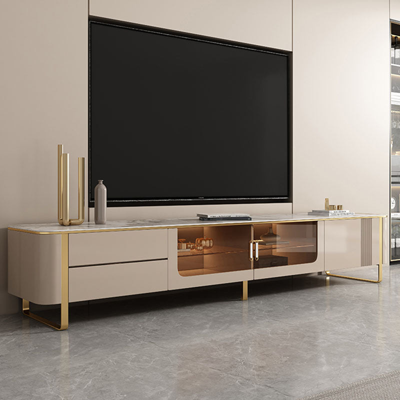 Carl Living Room Set, Carl Rectangle Coffee Table, Gold Legs-Ritconcept-Rit Concept