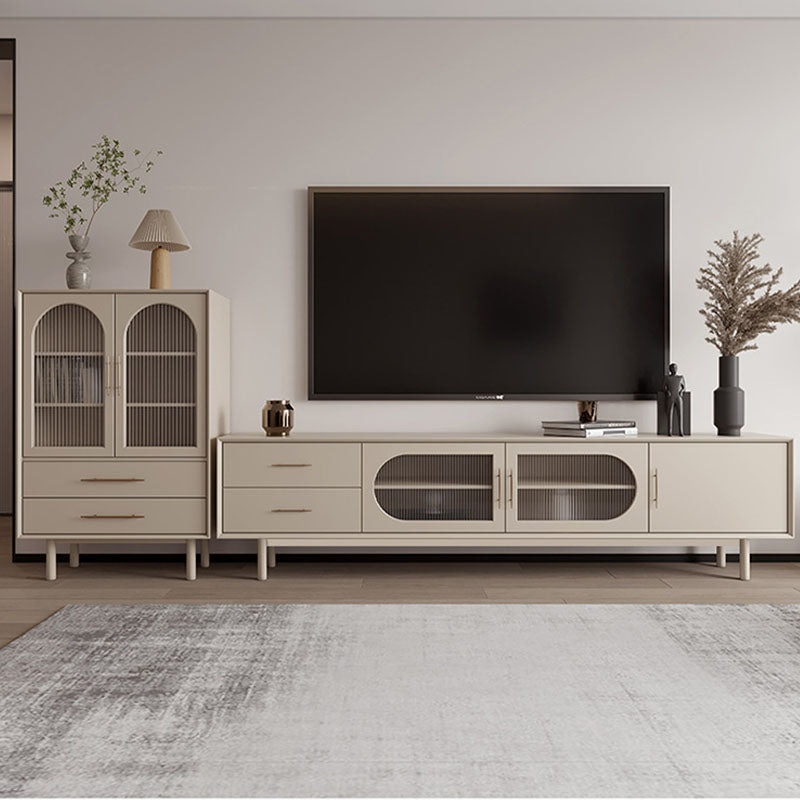 Isabella TV Stand, Glass Door-Ritconcept-Rit Concept