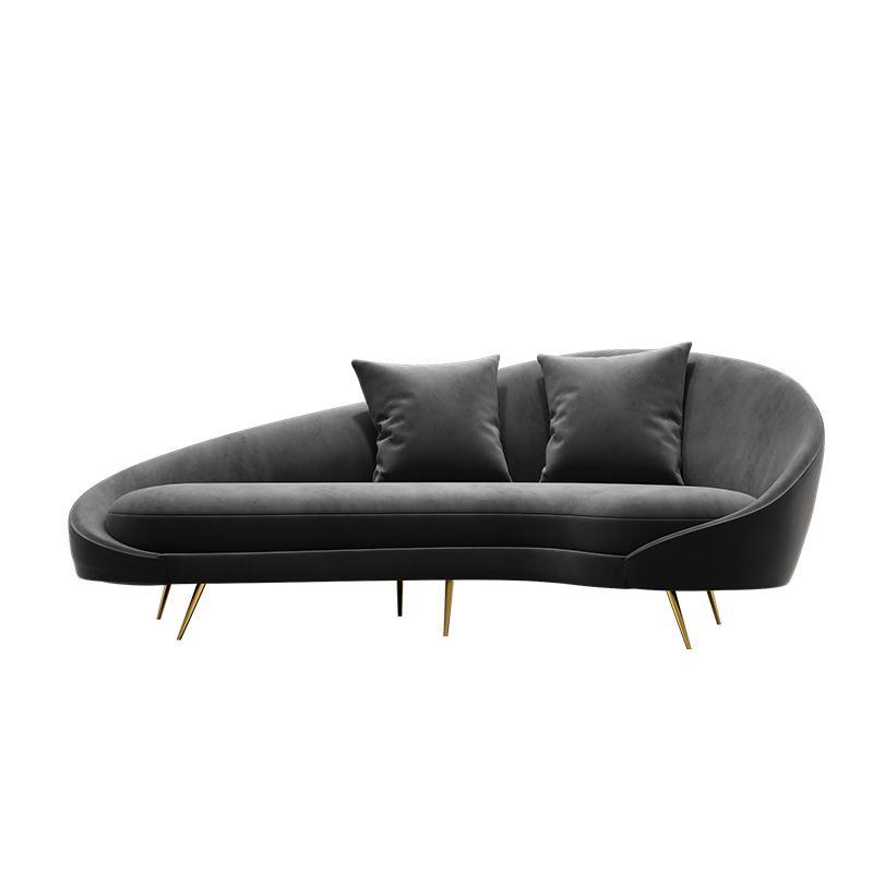 Slender Armchair, Velvet detail view for for living room